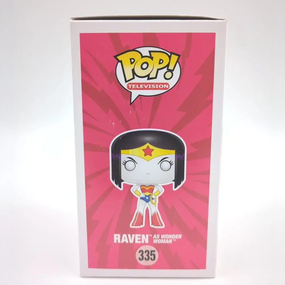Funko Pop! Television Teen Titans Go! Raven as Wonder Woman #335 Toys R Us